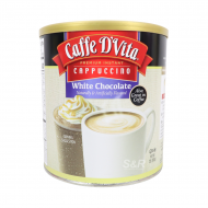 Caffe D'Vita Premium Instant Cappucino White Chocolate Coffee 908g 